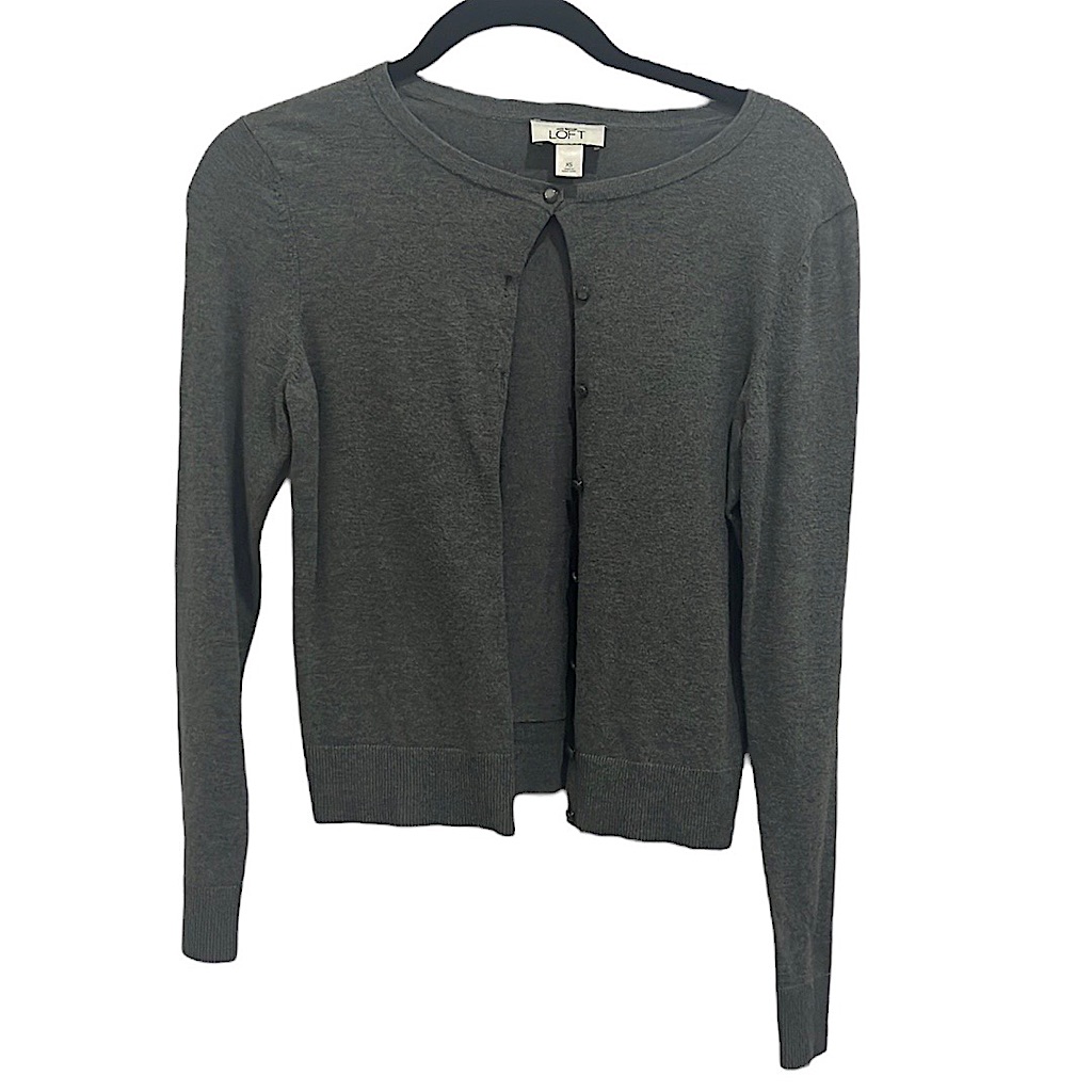 Loft Button Down Sweater